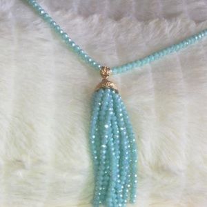 Turquoise Rope Necklace
